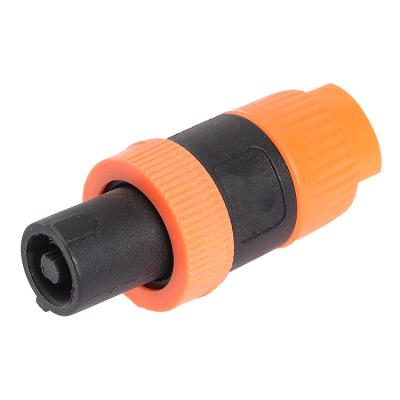 China 4 Pin XLR-13 Xlr 4pole High Quality Professional Plastic Connector Speaker Plug for sale