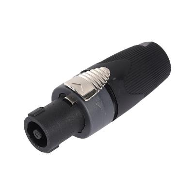 China 4 Pin XLR - 14 Xlr 4pole Connector Microphone Microphone Speaker Professional High Quality Plastic Plug for sale