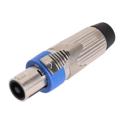 China 4 pin XLR-19 male female xlr wire connector cable connector high quality plastic speaker 3 pin plug plug for sale