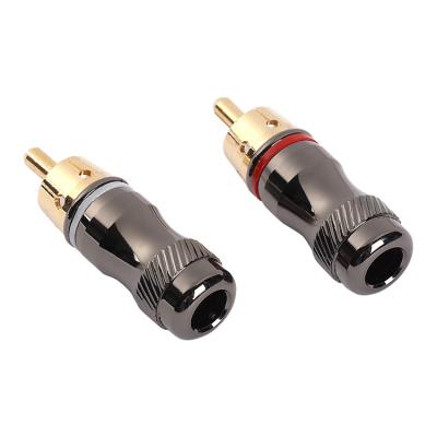 China audio & Coaxial RCA-53 Audio Video Adapter Receiver Speaker Amplifier and Sound System Audio Visual Cable End for sale