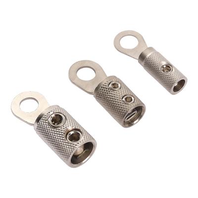 China High Quality Cable Connector Connecting Ring Terminal Wire Terminal Durable RT-30 Cable Terminal Shear Bolt 0GA 4GA 8GA for sale