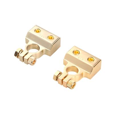 China High quality BT-6 aircraft gold plated battery terminal connect battery post terminal clamp vehicle parts for sale