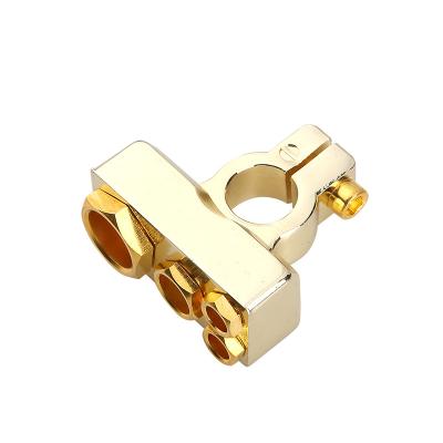 China High Quality Aircraft BT-9 Gold Plated Battery Terminal Clamp Vehicle Terminal Parts for sale