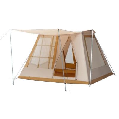 China Oxford Flex Bow Tent New Top Quality Family Spring Camping Waterproof Canvas Tents for sale