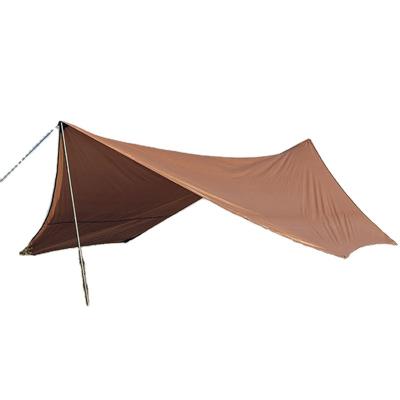 China Breathable Camouflage Game Sun Shade Canopy / Shade Waterproof Wind Field For Garden Balcony Canopy Patio for sale