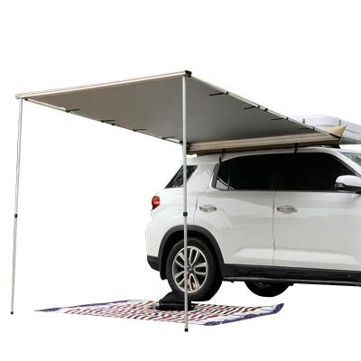 China Extended Type Retractable Car Tents Roof Top Tent 4x4 4wd Car Side Tent For Camping for sale