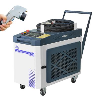 China JPT 100w 200w 2000w Handheld Continuous Max Fiber Max Pulse Laser Cleaning Machine for Metal Surface Remover Rust Removal Paint Oil for sale