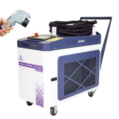 China Best Selling 2023 Stainless Steel Laser Cleaning Machine 1000w 2000w 3000w Fiber Laser Cleaning Machine Best Handheld Pulse Laser For Metal Surface for sale