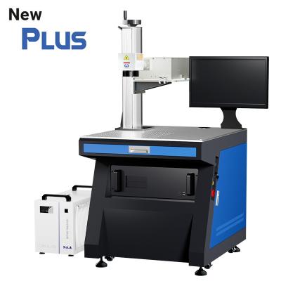 China 3D High Quality Metal Glass 3W 5W Laser UV Marking Machine For Fiber Engraving Machine Fiber Laser Marking Machine UV Laser Printer for sale