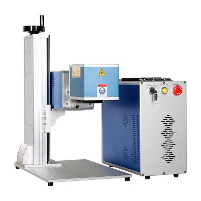 China Large Format 3D Deep Desktop 35w 50w 60w Portable Engraving Wood Cutting CO2 Galvo Laser Marking Machine for sale