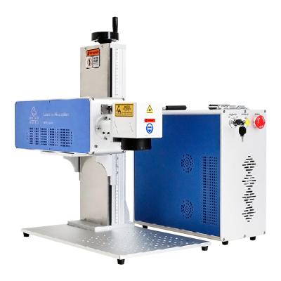 China 3D CO2 Laser Engraving Machine Split Type Portable Desktop Type 20w 30w 50w 100W Fiber CO2 Laser Marking Machine for sale