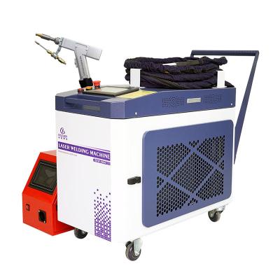 China Stainless Steel Aluminum Carbon Steel 1000w 1500w Laser Cnc Welding Machine Water Cooling Laser System Handheld Welder For Metal Stainless Steel Aluminum To sell for sale