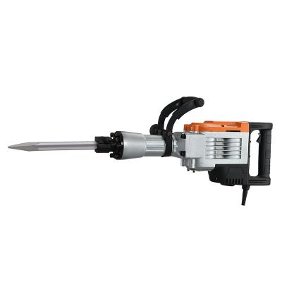 China Aluminum 100A, 65A, 95A Heavy Duty Rock Breaker Hammer 1700W 1500W HEX 30 Mm Jack Demolition Breaker Hammer for sale