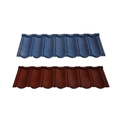 China Modern Stone Cladding Types Of Stone Coated Roof Tile Bond Roofing Tile for sale