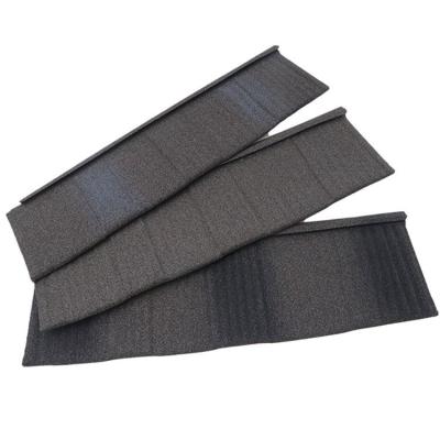 China Modern Coated Steel Interlocking Roofing Tile 0.50mm Anticorrosive Composite Roof Tile for sale