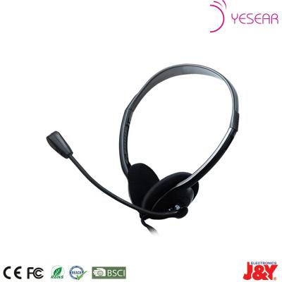 China Low Price Headband Headset With Good Microphone Quality For Call Center for sale