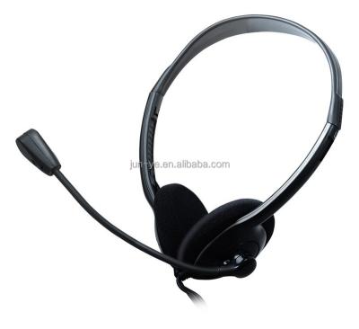 China Basic Headband Headset With Microphone For PC / Lightweight Headphones / Cheapest Headphones for sale