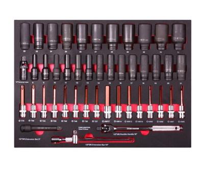 China 46 Pcs Car Repair Auto Repair Tool Kits Perform Deep Socket for sale