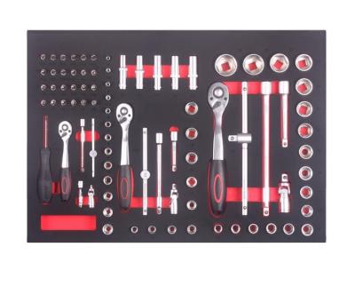 China Professional Car Repair 83 PCS Tool Kit Point 3/8 And 1/2 Socket Set for sale