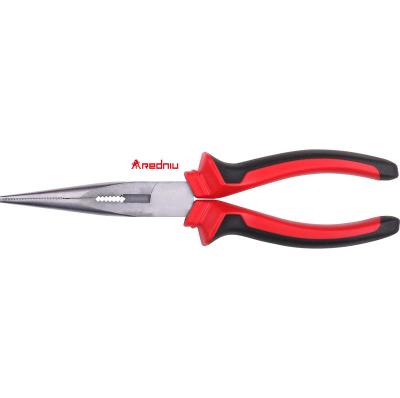 China Muiti MULTI FUNCTIONAL Long Functional Industrial Nose Needle Nose Pliers With Side Cutter for sale