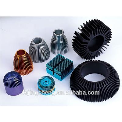 China Heatsink High Power Custom Die Casting Heatsink 6063 Aluminum Cob Led Light Heatsink for sale