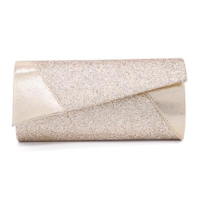 China Wedding Party Fashion Women New Even Shiny Clutch Purse Shoulder Bag PU Envelope Handbag Sparkle Clutch For Party Wedding Clutch Purse for sale