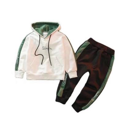 China New design casual clothing suppliers success design boutique kids boys sports suit set baby tracksuit clothes sets for sale