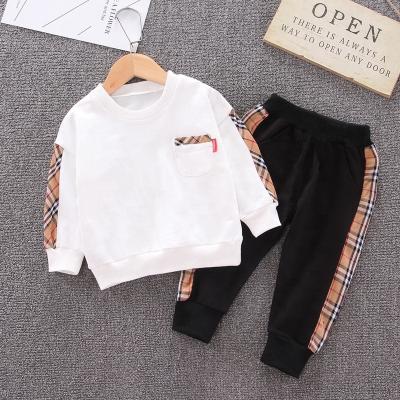 China Kids Boy Sports Casual Clothes Sets Kids Boys Two-Pieces Spring Clothing Sets for sale