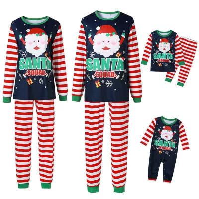 China Wholesale Breathable Boutique Parent Child Wear Mother Daughter Family Matching Long Sleeve Christmas Clothing for sale