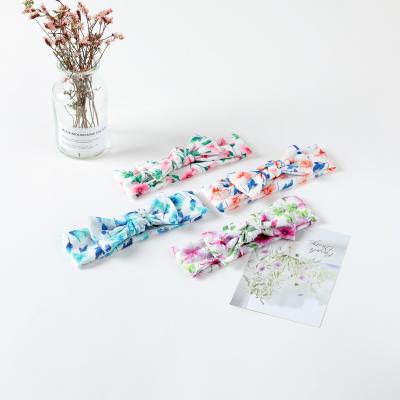 China Hair Decoration Accessories Factory Direct Sales Copies Flower Hanger Elastic Princess Baby Hair Accessories Nylon Headbands Girls for sale