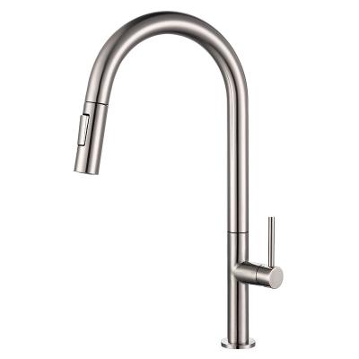 China yida faucets kitchen faucet sus304 mixer tap ss pull down thermostatic pull out faucet 304 stainless steel pull down faucet for sale