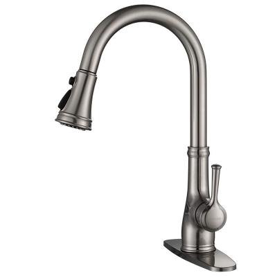 China Yida Thermostatic Faucets 360 Degree UPC Rotating Water Tap Mixer Single Handle Kitchen Faucets Pull Out Kitchen Faucet With Pull Down Sprayer for sale