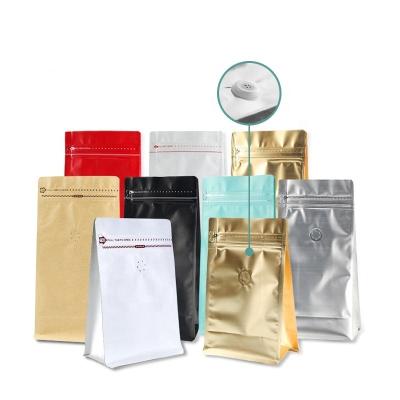 China Recyclable Coffee Bag With Valve Packaging Coffee Bags for sale