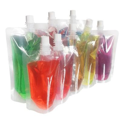 China Recyclable Beverage Dispenser Bags With Spout Wine Bag With Spout Tap Spout Pouch High Quality Bag for sale