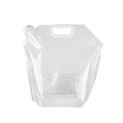 China High Quality Recyclable Liquid Stand Up Pouch Bag With Spout Liquid Pouch PE Plastic Engraving Printing Recyclable Gua Spout Top Accept for sale