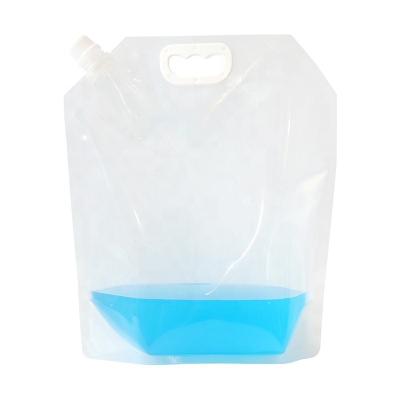 China Recyclable Plastic Bag With Pour Spout 1000ml 1l Spout Bag Spout Liquid Pouch Pouches for sale