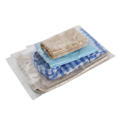 China Recyclable Clear Bags For Clothing Packaging Bags For Clothing Custom Logo Plastic Zipper Bag For Clothing for sale