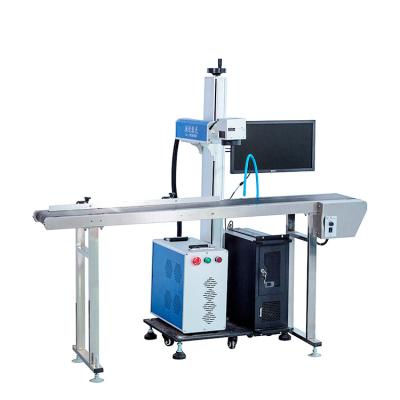 China UV Laser Marking Touch Screen /Fiber /Co2Online Flight Laser Marking Machine For Production Line Marking for sale