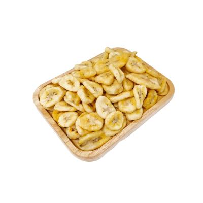 China Nutritious Banana vf Vacuum Fried Banana Chips Snack with Fruit and Vegetable Snacks 100% NATURA OEM Professional for sale