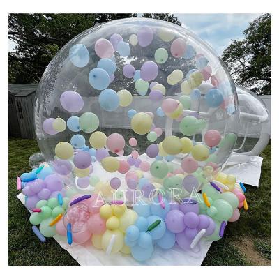 China Avtivities New design bubble hotel camping Inflatable clear dome tents  bubble tent dome waterproof for sale