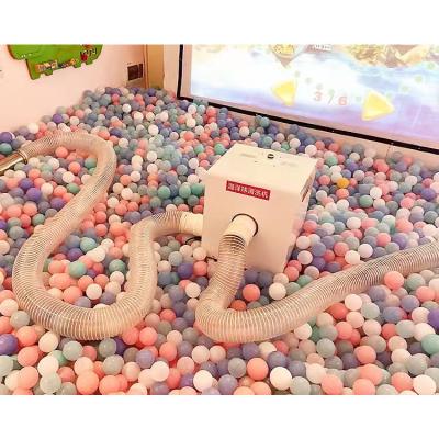 China Commercial use Outdoor and indoor kids soft play area foam ball pit balls white ball pit cleaning machine for sale