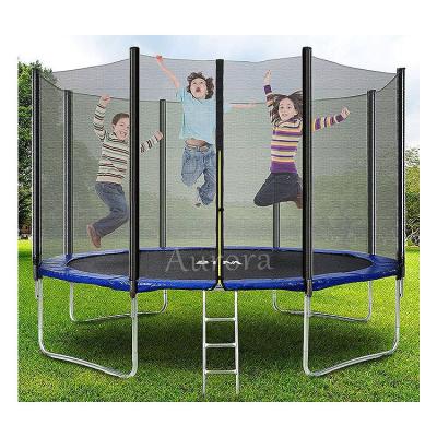 China With protective net Large trampolin para ejercicio amusement park rebounder trampoline bungee jumping trampoline professionnel for sale