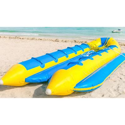 China Modern High Quality Factory Outlet Favorable Price Inflatable Flying Fish Banana Pontoon Boat Inflatable Banana Boat for sale