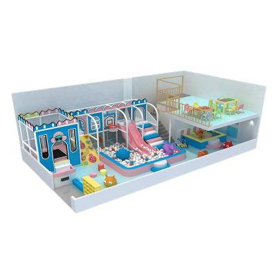 China Indoor soft playground equipment Children Equipment Playhouse Direct Kindergarten Taman Suppliers Playground Indoor Set for sale