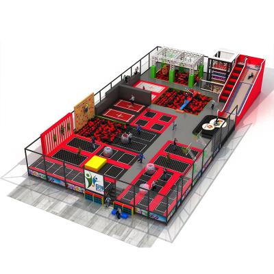 China Indoor soft playground equipment Foam Factory Children Kids Cheap Indoor Play Trampoline Park China Turkey Trampoline Jumping Park for sale