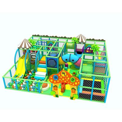 China Indoor soft playground equipment Greener Crawl Through A Tunnel Set Kid Small Kids Play Area Indoor Playground Equipment for sale