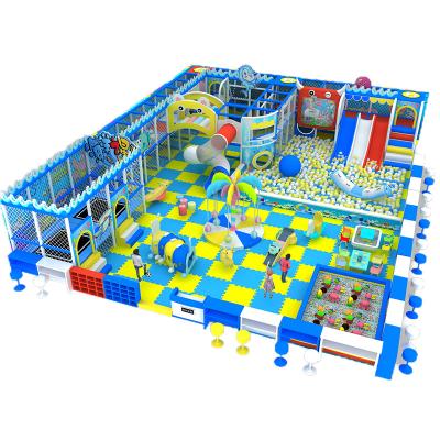 China Indoor soft playground equipment Area Playground Equipment Under The Sea Amusement Projects Indoor Playground With Trampoline for sale