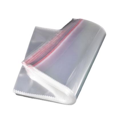 China Recyclable Wholesale Self Adhesive Clear Bag OPP Bag Resealable Cellophane Bags for sale