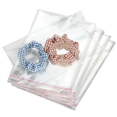 China Custom Sizes Recyclable Resealable Packaging Bag / Self Sealing Clear Plastic Self Adhesive Transparent Bags for sale