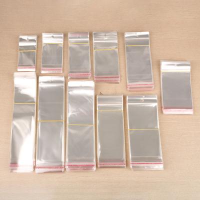 China Recyclable Transparent Self Adhesive Poly Seal OPP Bag Jewelry Packaging Bag Wedding Pouch And Gift Bag for sale